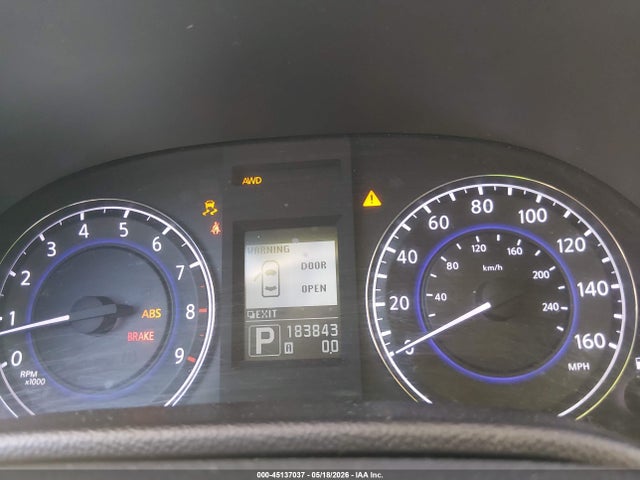 Auction sale of the 2012 Infiniti G25x, vin: JN1DV6AR9CM730511, lot number: 45137037