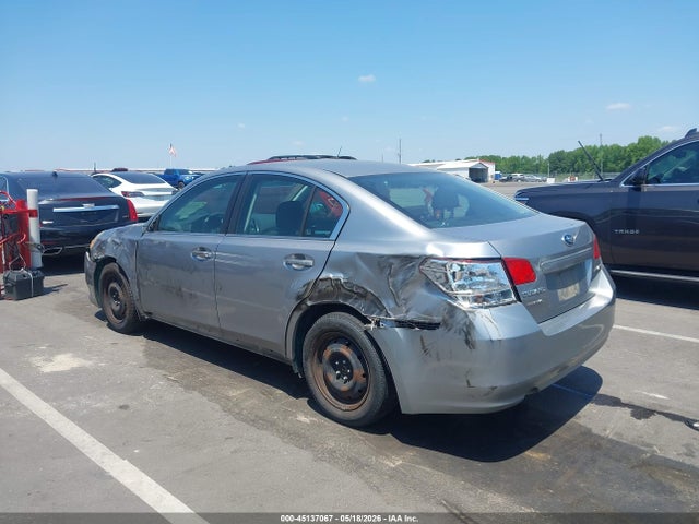 Aukcja sprzedaży 2010 Subaru Legacy 2.5i, vin: 4S3BMCA62A3211007, numer aukcji: 45137067