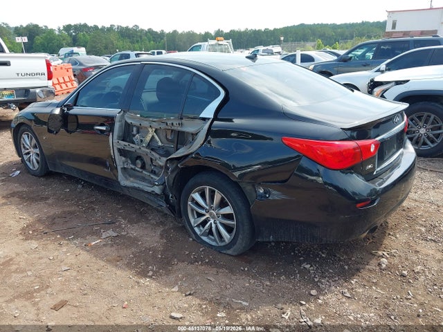 45137078 :رقم المزاد ، JN1BV7AR3EM680852 vin ، 2014 Infiniti Q50 Premium مزاد بيع