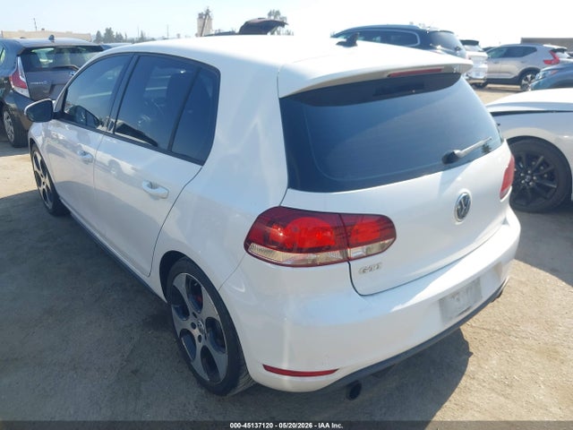 45137120 :رقم المزاد ، WVWHD7AJ2CW157876 vin ، 2012 Volkswagen Gti 4-door مزاد بيع