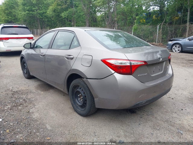 2015 Toyota Corolla Le მანქანა იყიდება აუქციონზე, vin: 2T1BURHE3FC466313, აუქციონის ნომერი: 45137201
