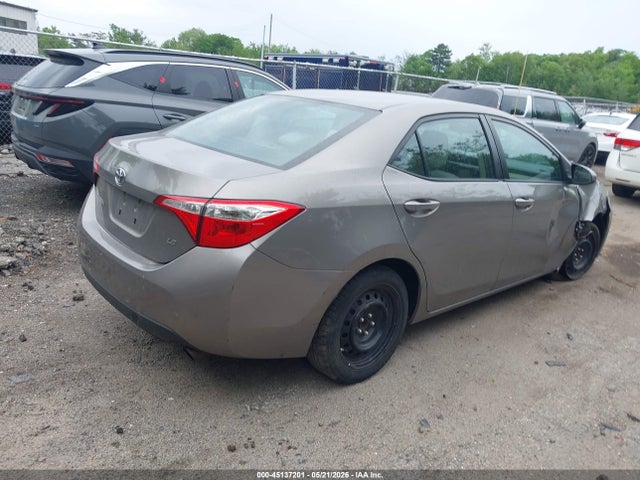 2015 Toyota Corolla Le მანქანა იყიდება აუქციონზე, vin: 2T1BURHE3FC466313, აუქციონის ნომერი: 45137201