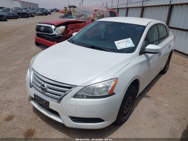 2014 Nissan Sentra Fe+ S/fe+ Sv/s/sl/sr/sv მანქანა იყიდება აუქციონზე, vin: 3N1AB7AP3EL680072, აუქციონის ნომერი: 45137202