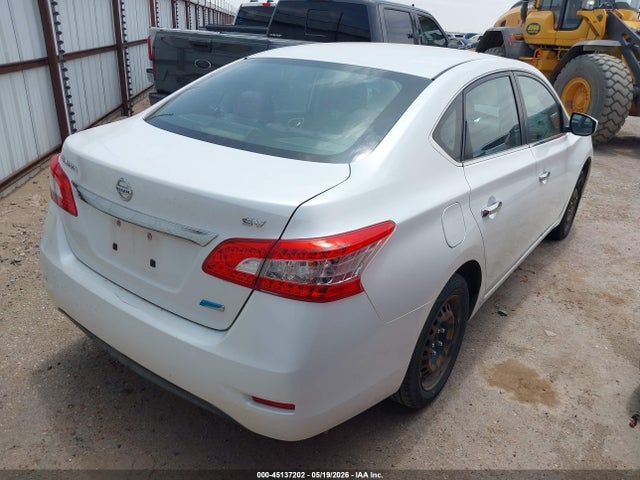 2014 Nissan Sentra Fe+ S/fe+ Sv/s/sl/sr/sv მანქანა იყიდება აუქციონზე, vin: 3N1AB7AP3EL680072, აუქციონის ნომერი: 45137202