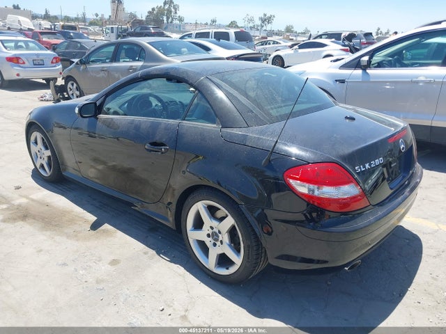45137211 :رقم المزاد ، WDBWK54F96F080743 vin ، 2006 Mercedes-benz Slk 280 مزاد بيع