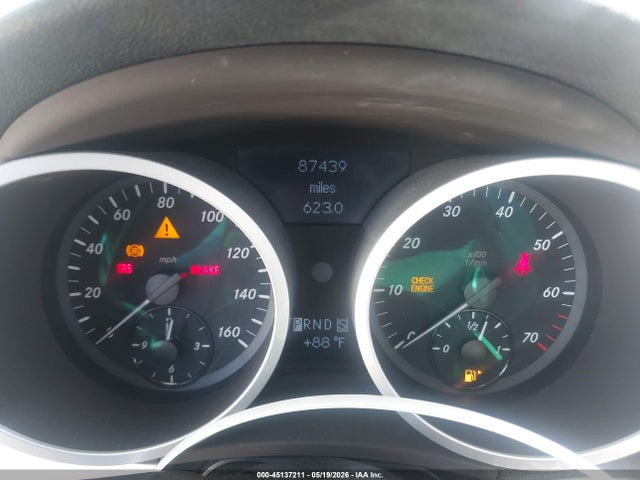 45137211 :رقم المزاد ، WDBWK54F96F080743 vin ، 2006 Mercedes-benz Slk 280 مزاد بيع