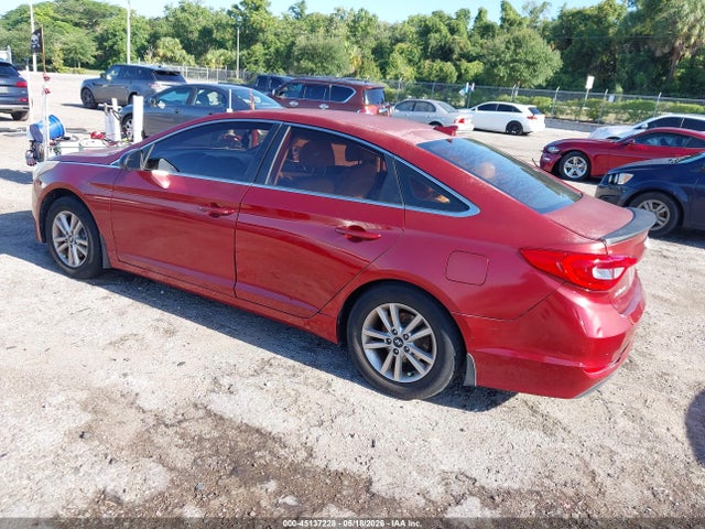 2016 Hyundai Sonata Se მანქანა იყიდება აუქციონზე, vin: 5NPE24AF5GH402846, აუქციონის ნომერი: 45137228
