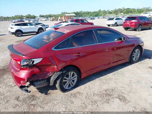 2016 Hyundai Sonata Se მანქანა იყიდება აუქციონზე, vin: 5NPE24AF5GH402846, აუქციონის ნომერი: 45137228