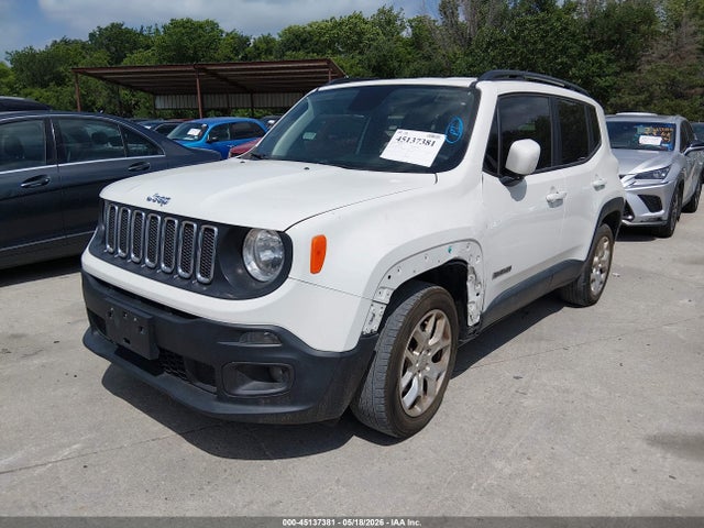 Продажа на аукционе авто 2018 Jeep Renegade Latitude Fwd, vin: ZACCJABB1JPJ19439, номер лота: 45137381