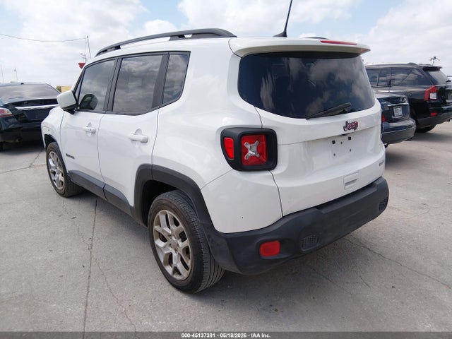 Продажа на аукционе авто 2018 Jeep Renegade Latitude Fwd, vin: ZACCJABB1JPJ19439, номер лота: 45137381