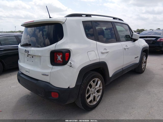 Продажа на аукционе авто 2018 Jeep Renegade Latitude Fwd, vin: ZACCJABB1JPJ19439, номер лота: 45137381