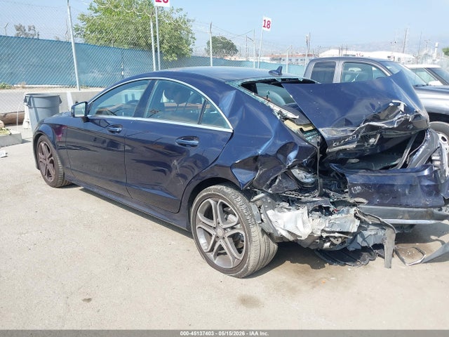 2015 Mercedes-benz Cls 400 მანქანა იყიდება აუქციონზე, vin: WDDLJ6FB5FA155481, აუქციონის ნომერი: 45137403