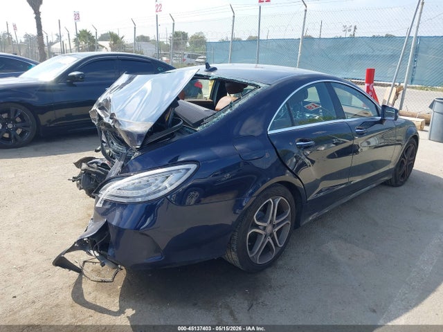 2015 Mercedes-benz Cls 400 მანქანა იყიდება აუქციონზე, vin: WDDLJ6FB5FA155481, აუქციონის ნომერი: 45137403