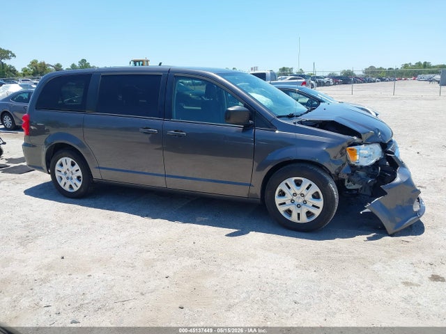 2018 Dodge Grand Caravan Se მანქანა იყიდება აუქციონზე, vin: 2C4RDGBG2JR190647, აუქციონის ნომერი: 45137449