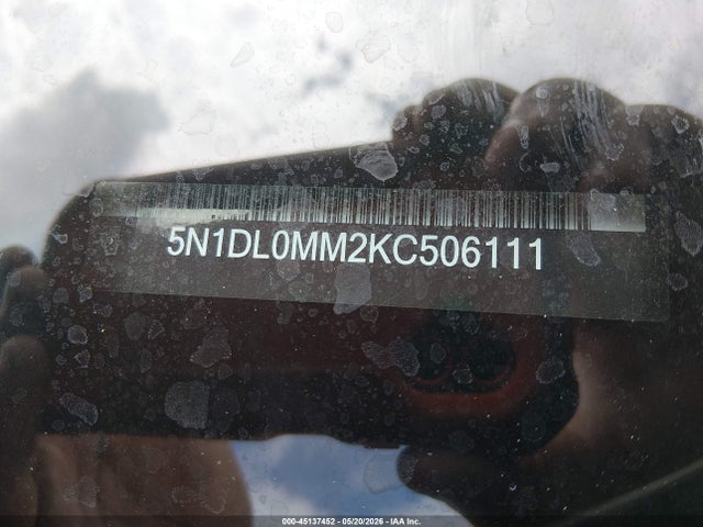 Aukcja sprzedaży 2019 Infiniti Qx60 Luxe, vin: 5N1DL0MM2KC506111, numer aukcji: 45137452