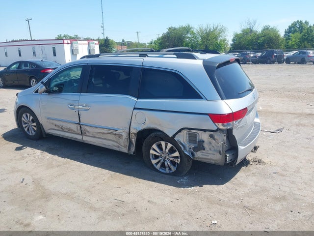 2014 Honda Odyssey Ex-l მანქანა იყიდება აუქციონზე, vin: 5FNRL5H67EB019125, აუქციონის ნომერი: 45137480