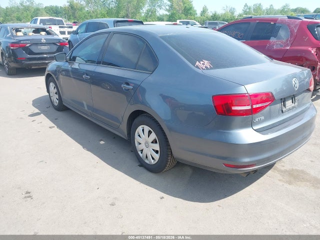 45137491 :رقم المزاد ، 3VW2K7AJ7FM330160 vin ، 2015 Volkswagen Jetta 2.0l S مزاد بيع
