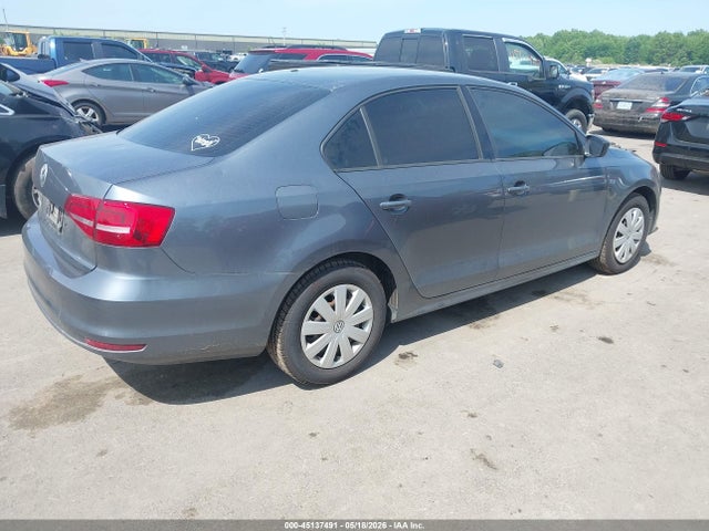 45137491 :رقم المزاد ، 3VW2K7AJ7FM330160 vin ، 2015 Volkswagen Jetta 2.0l S مزاد بيع