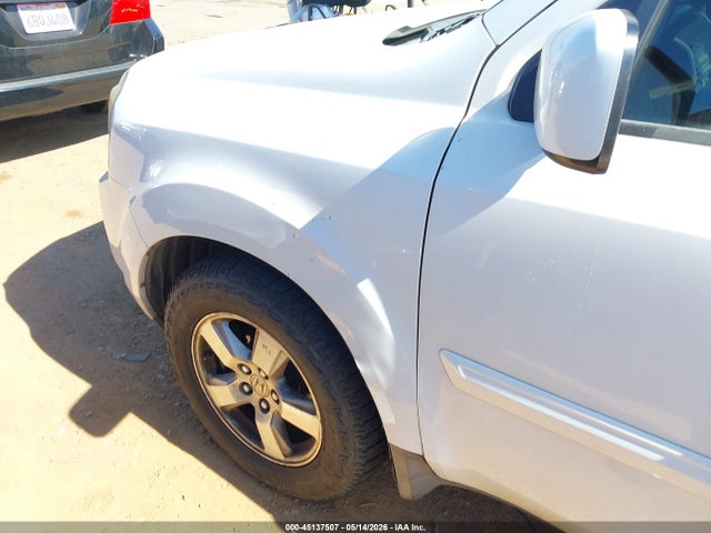 2009 Honda Pilot Ex-l მანქანა იყიდება აუქციონზე, vin: 5FNYF48609B037288, აუქციონის ნომერი: 45137507