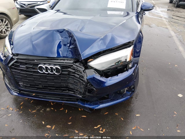 Продажа на аукционе авто 2022 Audi A5 Premium Plus 40, vin: WAUCBCF52NA005887, номер лота: 45137595