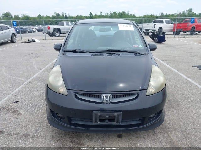 45137618 :رقم المزاد ، JHMGD38657S060754 vin ، 2007 Honda Fit Sport مزاد بيع
