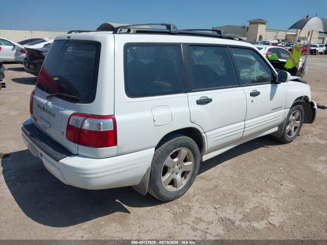 Aukcja sprzedaży 2002 Subaru Forester S, vin: JF1SF65612H700904, numer aukcji: 45137629