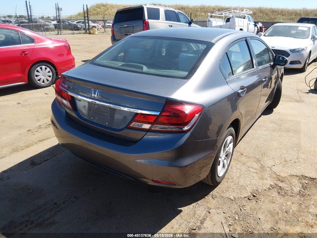 45137636 :رقم المزاد ، 19XFB2F56FE247901 vin ، 2015 Honda Civic Lx مزاد بيع