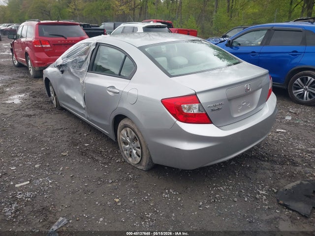 45137648 :رقم المزاد ، 2HGFB2F51CH588219 vin ، 2012 Honda Civic Lx مزاد بيع