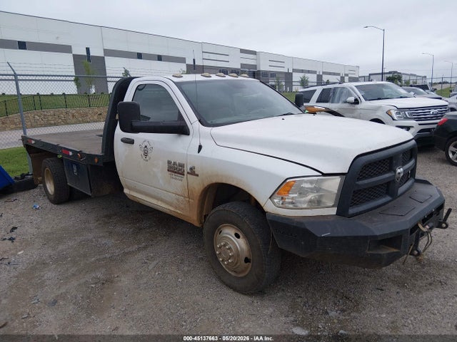 Aukcja sprzedaży 2018 Ram 3500 Chassis Tradesman/slt, vin: 3C7WRTBLXJG180208, numer aukcji: 45137663
