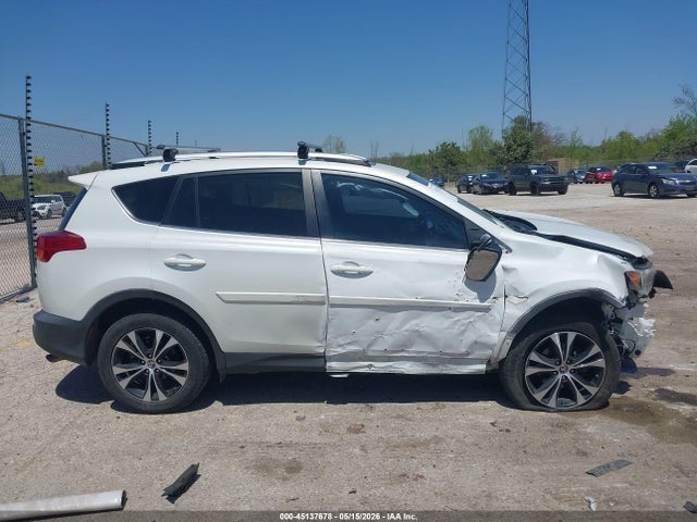 45137678 :رقم المزاد ، 2T3DFREV9FW394059 vin ، 2015 Toyota Rav4 Limited مزاد بيع