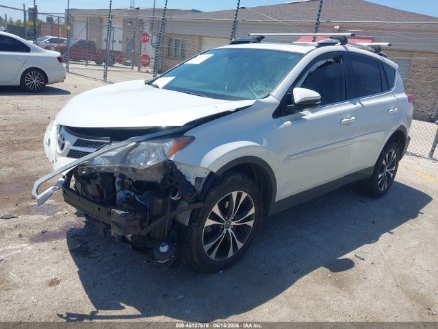 45137678 :رقم المزاد ، 2T3DFREV9FW394059 vin ، 2015 Toyota Rav4 Limited مزاد بيع