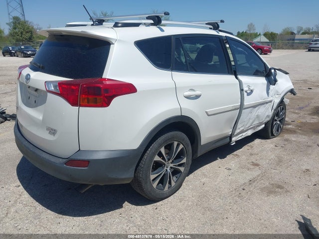 45137678 :رقم المزاد ، 2T3DFREV9FW394059 vin ، 2015 Toyota Rav4 Limited مزاد بيع