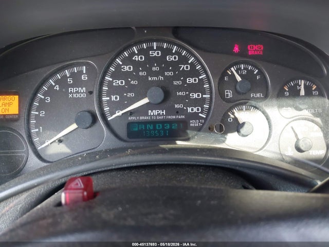 Aukcja sprzedaży 2002 Chevrolet Avalanche 1500, vin: 3GNEK13T82G195315, numer aukcji: 45137693