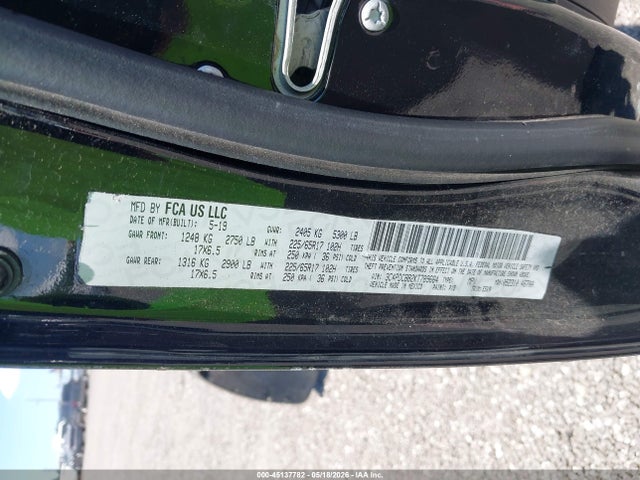 Aukcja sprzedaży 2019 Dodge Journey Se, vin: 3C4PDCBB2KT789664, numer aukcji: 45137782