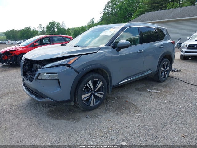 2022 Nissan Rogue Sl Intelligent Awd მანქანა იყიდება აუქციონზე, vin: 5N1BT3CBXNC694440, აუქციონის ნომერი: 45137806