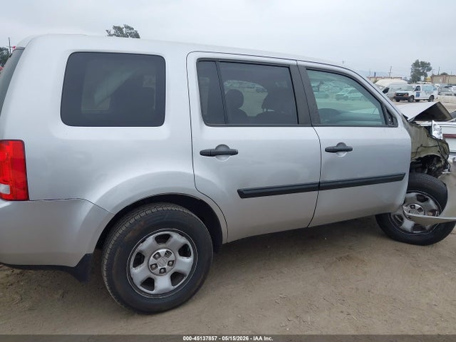 Aukcja sprzedaży 2013 Honda Pilot Lx, vin: 5FNYF3H27DB040737, numer aukcji: 45137857