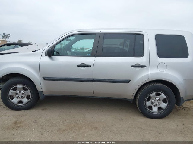 Aukcja sprzedaży 2013 Honda Pilot Lx, vin: 5FNYF3H27DB040737, numer aukcji: 45137857