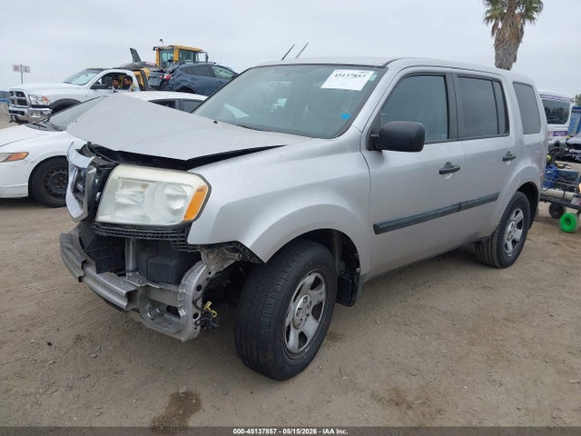 Aukcja sprzedaży 2013 Honda Pilot Lx, vin: 5FNYF3H27DB040737, numer aukcji: 45137857