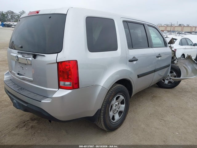 Aukcja sprzedaży 2013 Honda Pilot Lx, vin: 5FNYF3H27DB040737, numer aukcji: 45137857