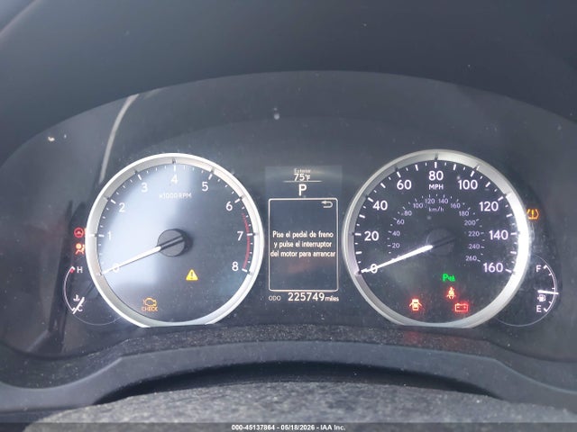 45137864 :رقم المزاد ، JTHBF1D21E5025801 vin ، 2014 Lexus Is 250 مزاد بيع
