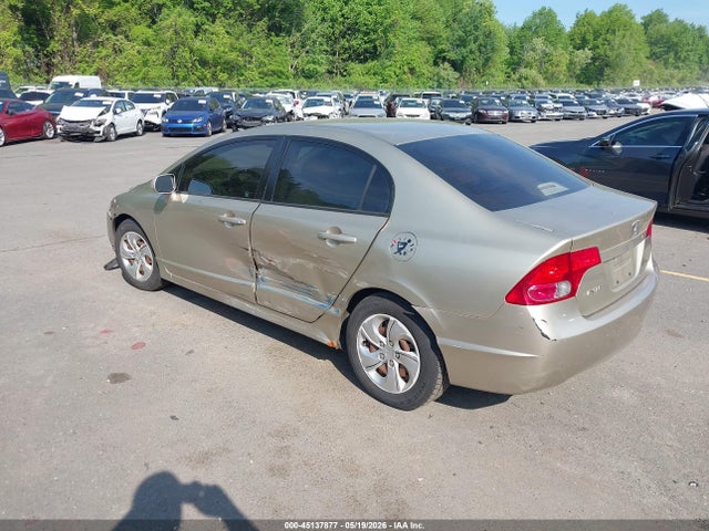 Продаж на аукціоні авто 2007 Honda Civic Lx, vin: 2HGFA165X7H501744, номер лоту: 45137877