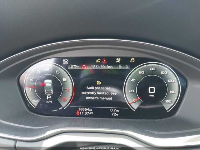 45138036 :رقم المزاد ، WA1FAAFY5P2058835 vin ، 2023 Audi Q5 Prestige 45 Tfsi S Line Quattro S Tronic مزاد بيع