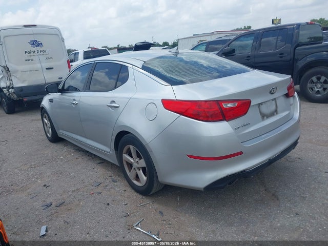 2014 Kia Optima Lx მანქანა იყიდება აუქციონზე, vin: KNAGM4A7XE5466256, აუქციონის ნომერი: 45138057