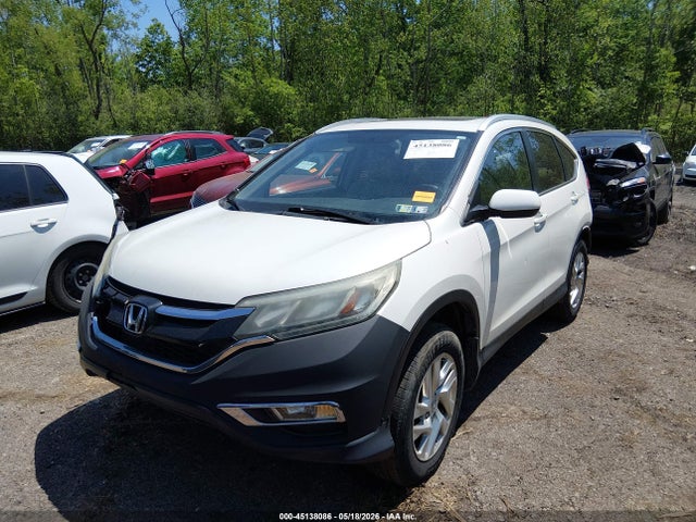 45138086 :رقم المزاد ، 5J6RM4H79FL004201 vin ، 2015 Honda Cr-v Ex-l مزاد بيع