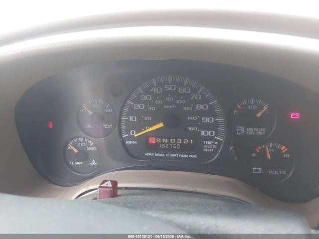 45138121 :رقم المزاد ، 1GKDM19W0YB513594 vin ، 2000 Gmc Safari Sl مزاد بيع