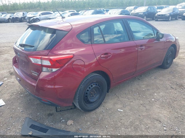 Aukcja sprzedaży 2017 Subaru Impreza 2.0i, vin: 4S3GTAA69H3720616, numer aukcji: 45138151