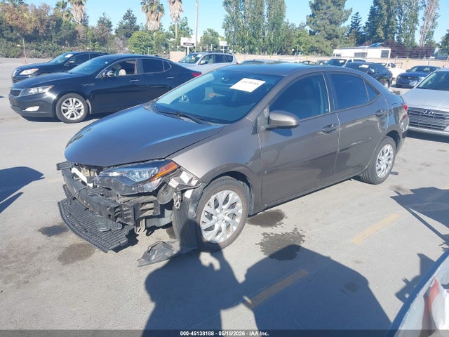 Aukcja sprzedaży 2017 Toyota Corolla Le, vin: 5YFBURHE9HP722215, numer aukcji: 45138188