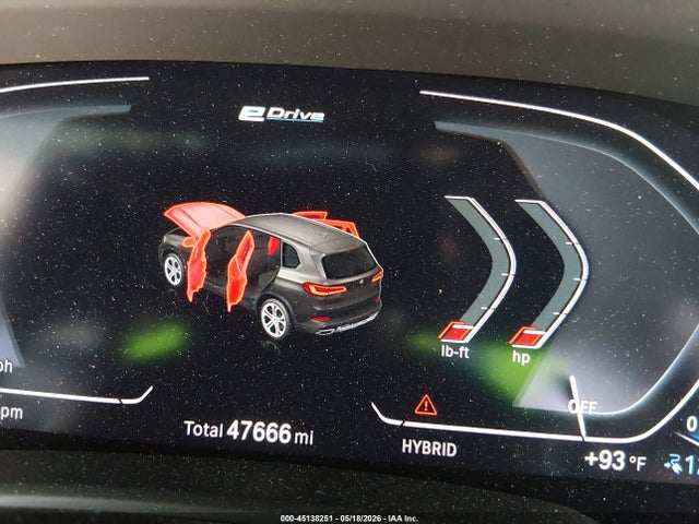 Aukcja sprzedaży 2023 Bmw X5 Phev Xdrive45e, vin: 5UXTA6C08P9P65972, numer aukcji: 45138251