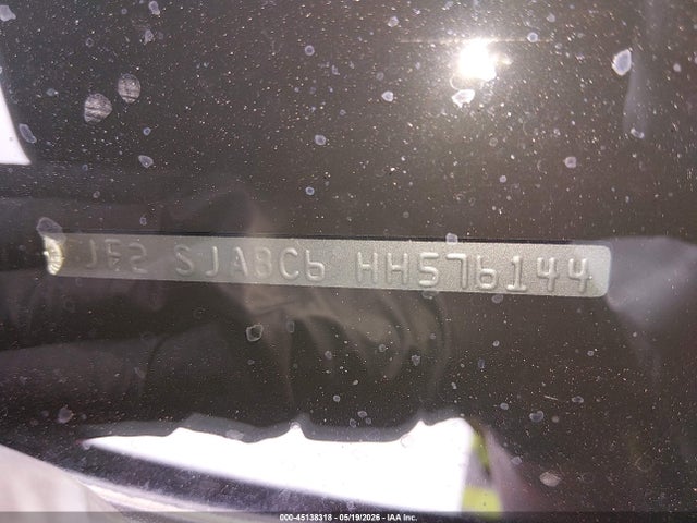 Aukcja sprzedaży 2017 Subaru Forester 2.5i, vin: JF2SJABC6HH576144, numer aukcji: 45138318