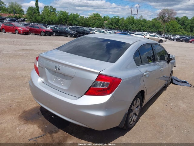 Продажа на аукционе авто 2012 Honda Civic Lx, vin: 19XFB2E50CE056424, номер лота: 45138327
